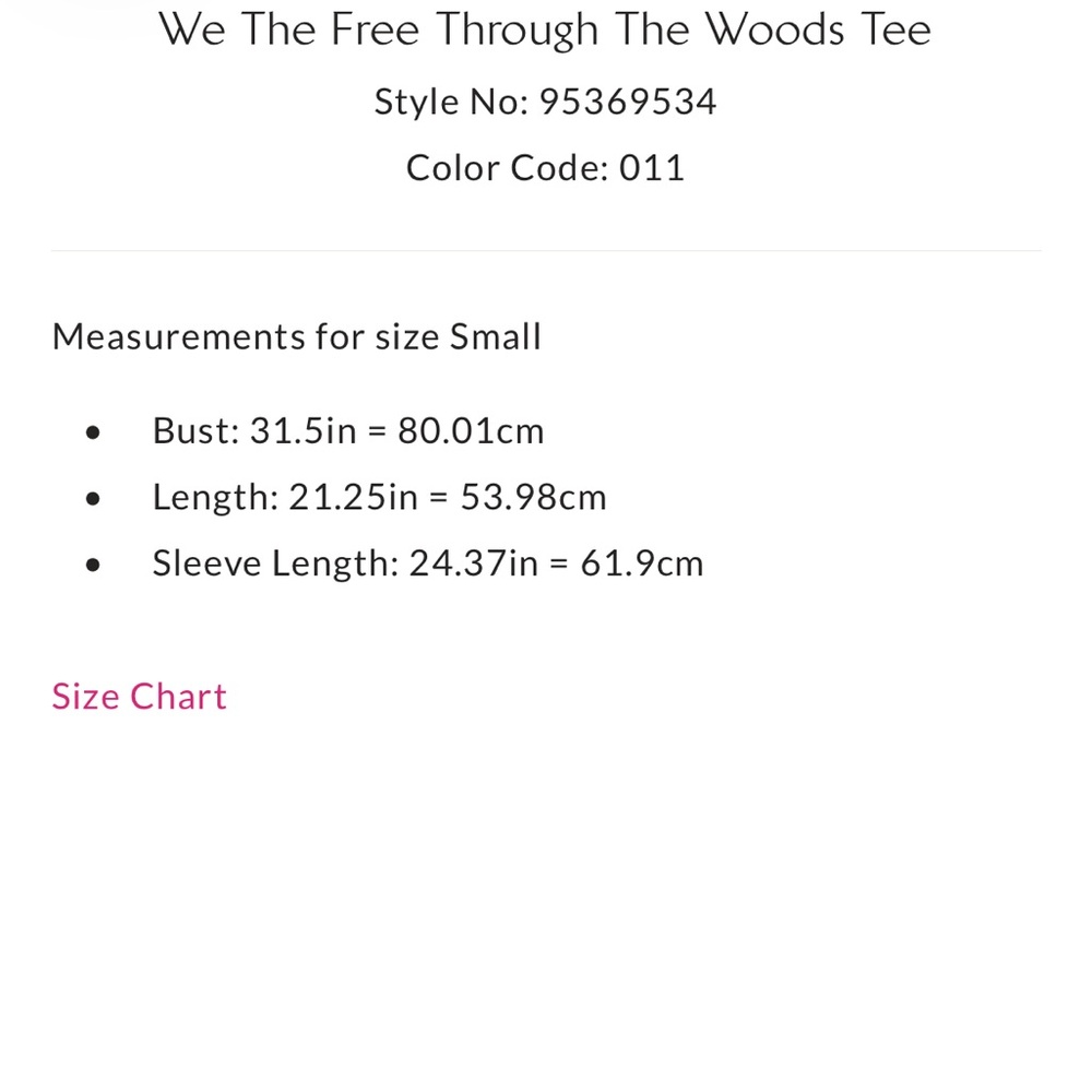 We the Free Through the Woods tee - Picture 7 of 8